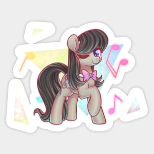 Octavia and Vinyl Sticker